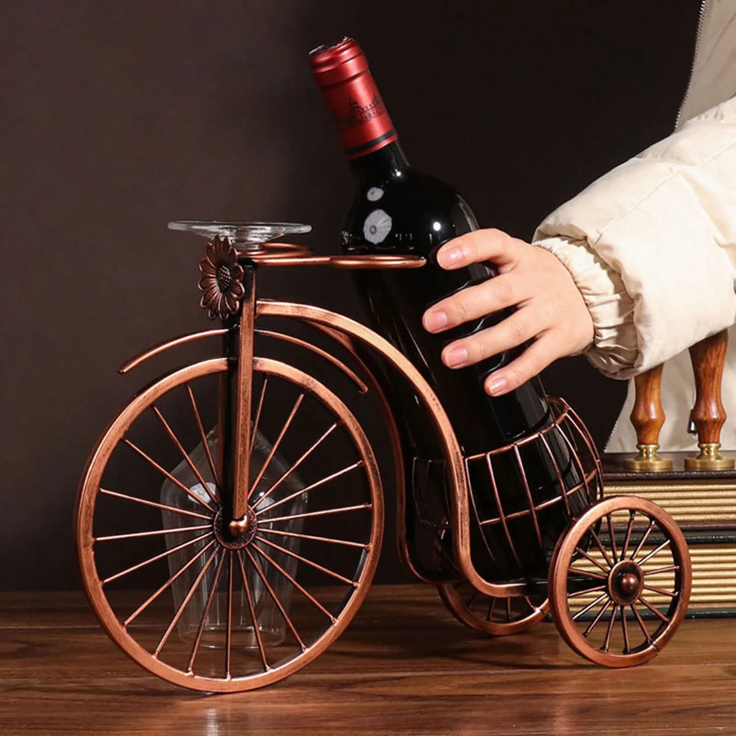 RUSTIK| Retro Wine &Glass Rack