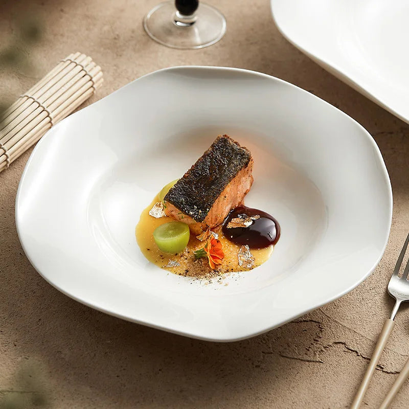 STIGMATION| Assiette chapeau de paille en céramique