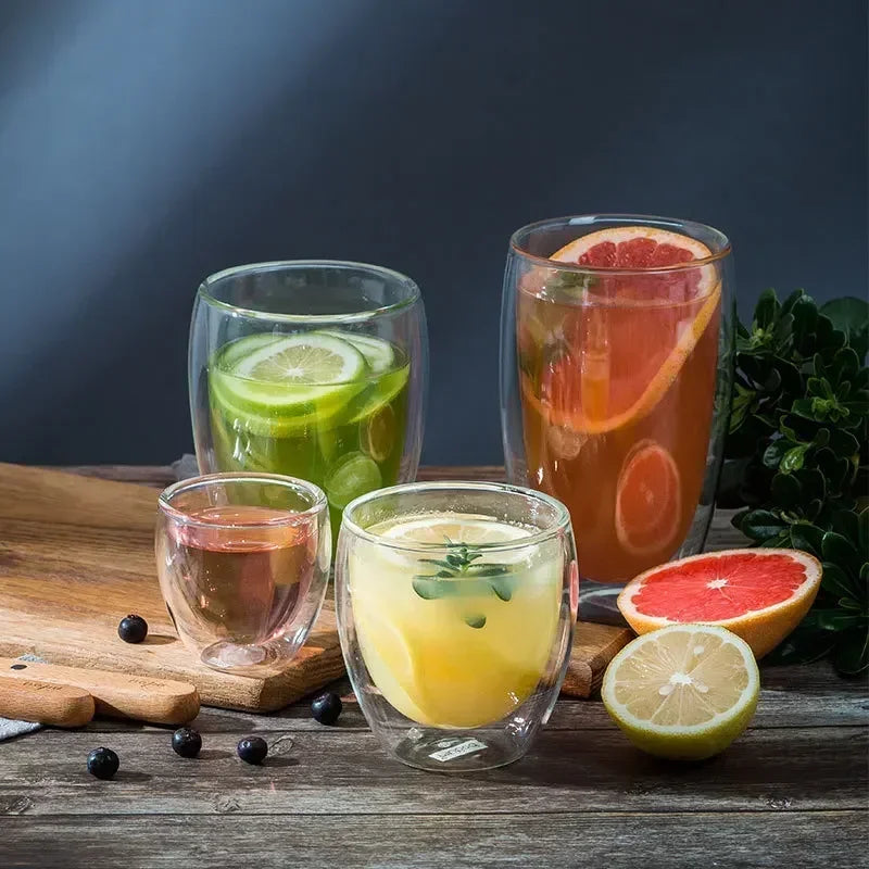 GUGUCH| Tasse en verre borosilicaté 2 pièces
