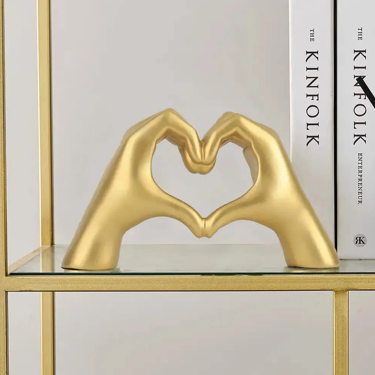 imbécile | Statue en forme de coeur