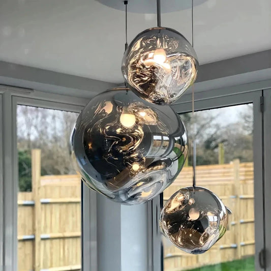 JUGOP| Modern Macaron Shaped Chandelier