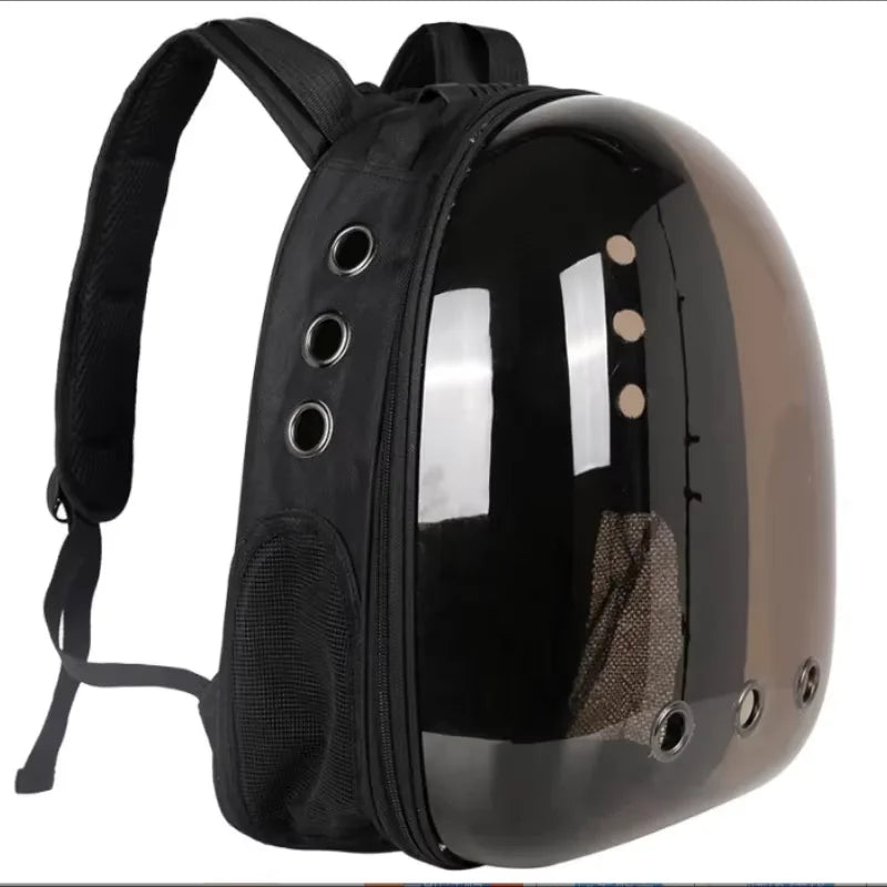 Transparent Space Capsule Cat Backpack