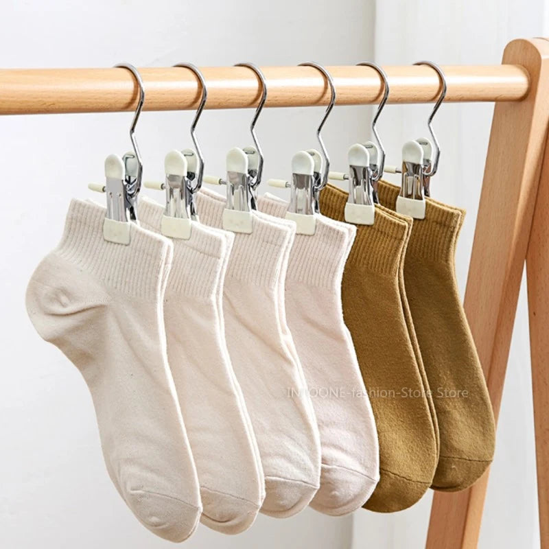 JANVI| 10 pinces à linge en acier inoxydable.