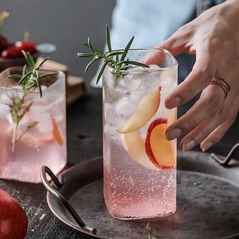 HYPW| 1 verre carré créatif.