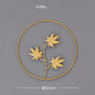 NORDVIC| Iron made Ginkgo Leaves Ornament 