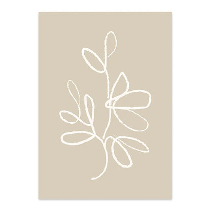 METYC| Abstract Beige Wall Poster