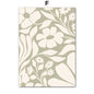 METYC| Coral Abstract  Shapes Art Canvas Painting 