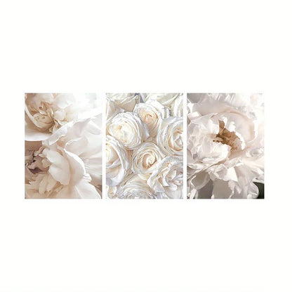 MEETIC| 3PCS Modern Art Flower Canvas Paintings 