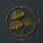 NORDVIC| Iron made Ginkgo Leaves Ornament 