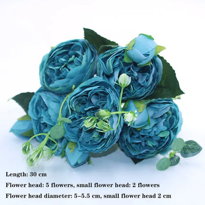 VYENNA| Artificial Blue Roses