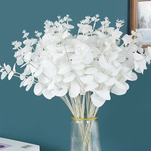 MEIRSI| Artificial Flower Eucalyptus Leaves
