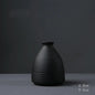 BABBO| Black Ceramic Small Vase 