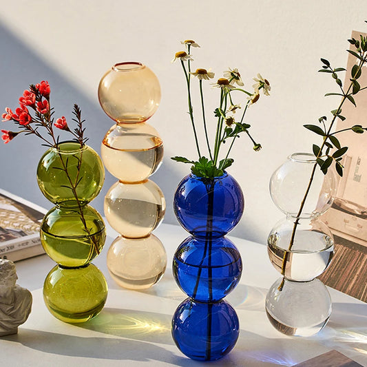 TINGRAIL| Nordic Glass Bubble Vase