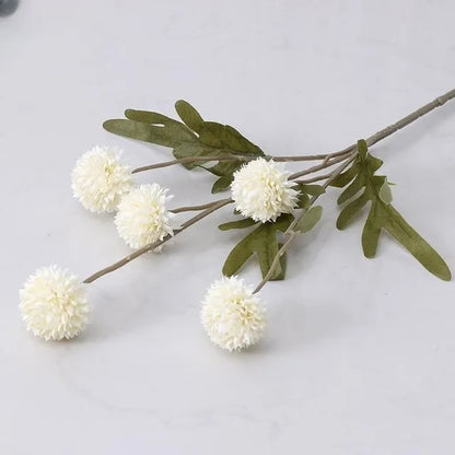 MUIJURU| 5 Heads Artificial Dandelion Flower