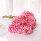 YAJIOP| 5Pcs/Set Artificial Flowers Bouquet 