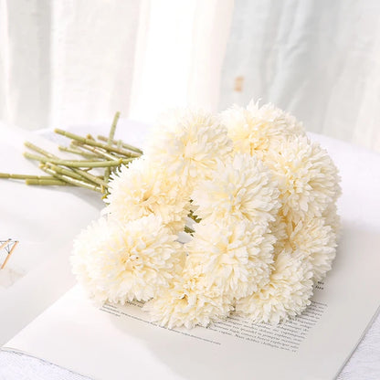 YAJIOP| 5Pcs/Set Artificial Flowers Bouquet 