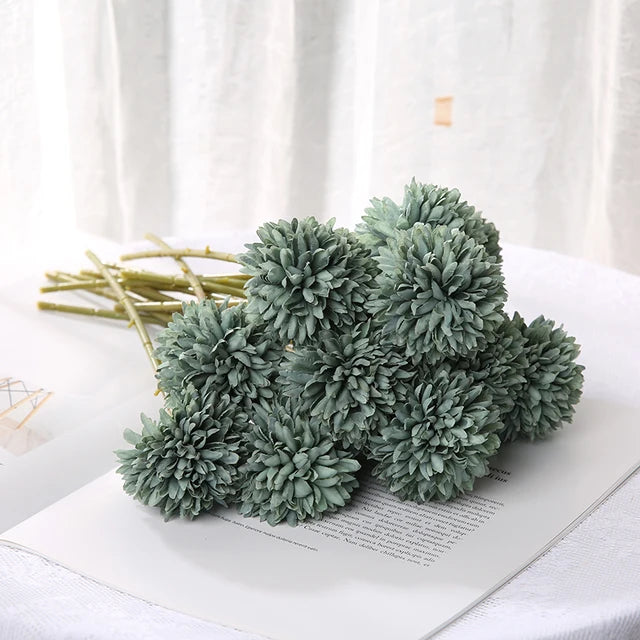 YAJIOP| 5Pcs/Set Artificial Flowers Bouquet 
