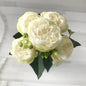 VYENNA| 30Cm  Artificial Peony Flower Bouquet