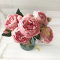 VYENNA| 30Cm  Artificial Peony Flower Bouquet