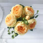 VYENNA| 30Cm  Artificial Peony Flower Bouquet