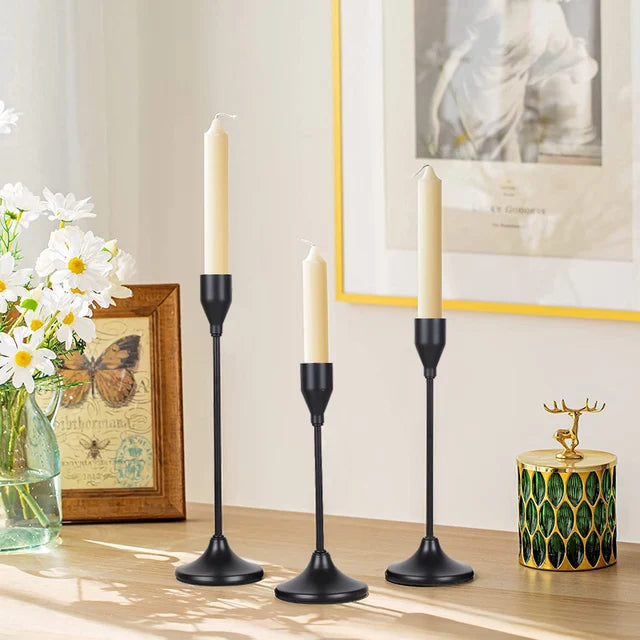 STIOR| 3Pcs/Set European Style Candlestick