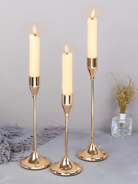 STIOR| 3Pcs/Set European Style Candlestick