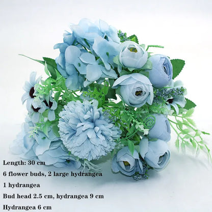 VYENNA| Artificial Blue Roses