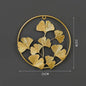 NORDVIC| Iron made Ginkgo Leaves Ornament 