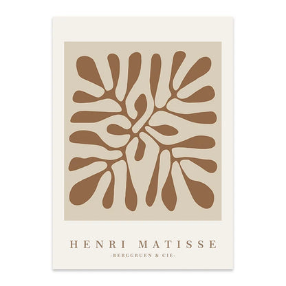 METYC| Abstract Beige Wall Poster