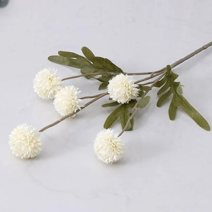 MUIJURU| 5 Heads Artificial Dandelion Flower