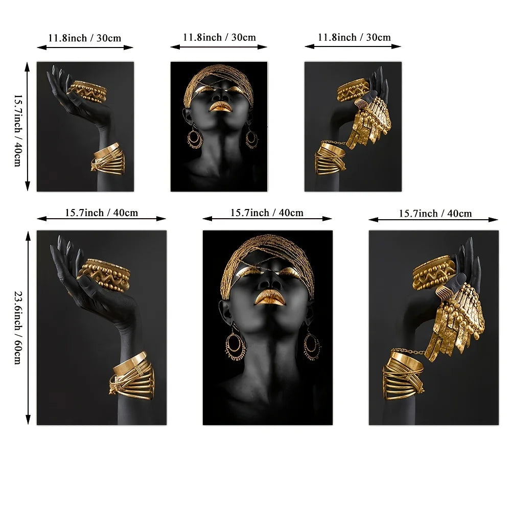 GOLDENN| 3Pcs Artistic Painting