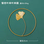 NORDVIC| Iron made Ginkgo Leaves Ornament 