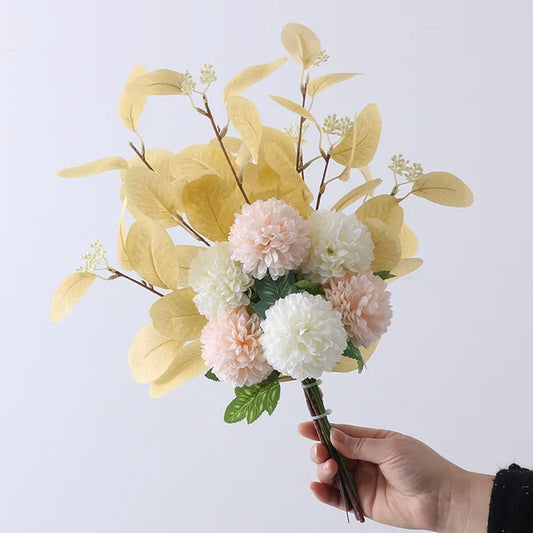 JERDBO| Artificial Peony Flowers 
