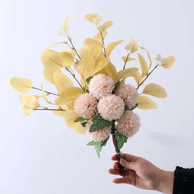 JERDBO| Artificial Peony Flowers 