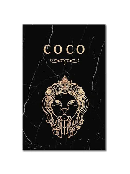 GOLDENN| Luxurious Perfume Canvas Painting