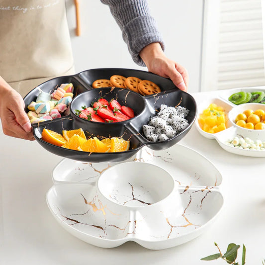 ÈLLO| Compartmented Snack Plate