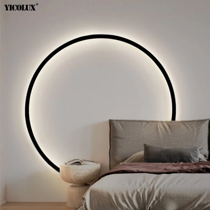 KILLARY| Decorative Circle Shaped LED Lamp