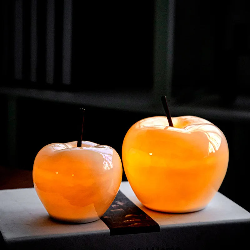 ISEEU| Decoration LED Translucent Apple