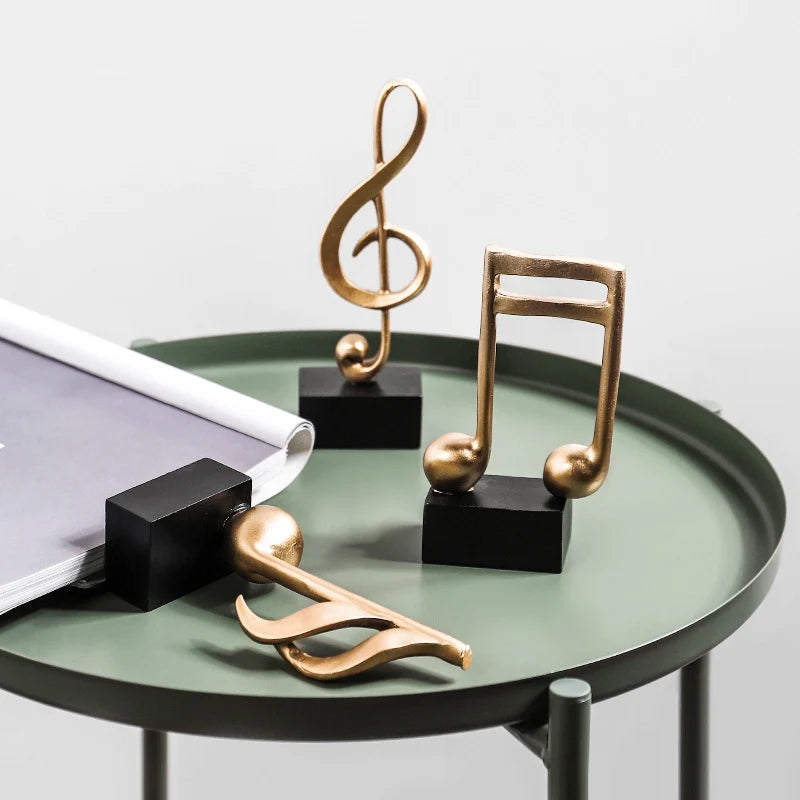 CFÉÉ| Decorative Golden Musical Note