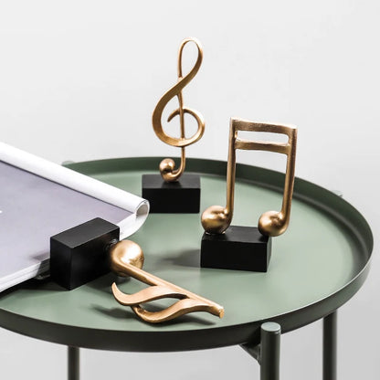 CFÉÉ| Decorative Golden Musical Note