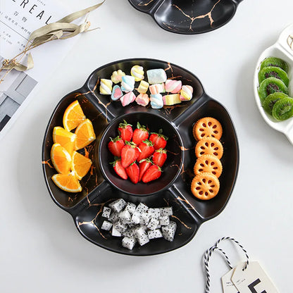 ÈLLO| Compartmented Snack Plate