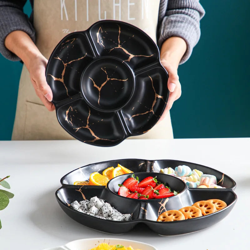 ÈLLO| Compartmented Snack Plate