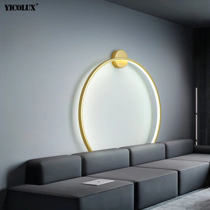 KILLARY| Decorative Circle Shaped LED Lamp