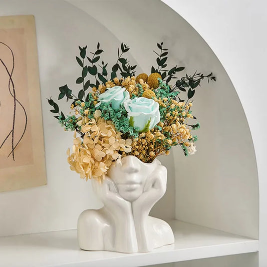 LOIUI| Modern Art Ceramic Vase 