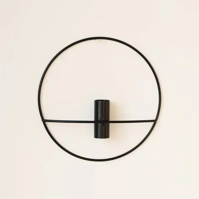HW|  Stainless Steel Wall Frame Flower Pot (1PCS)