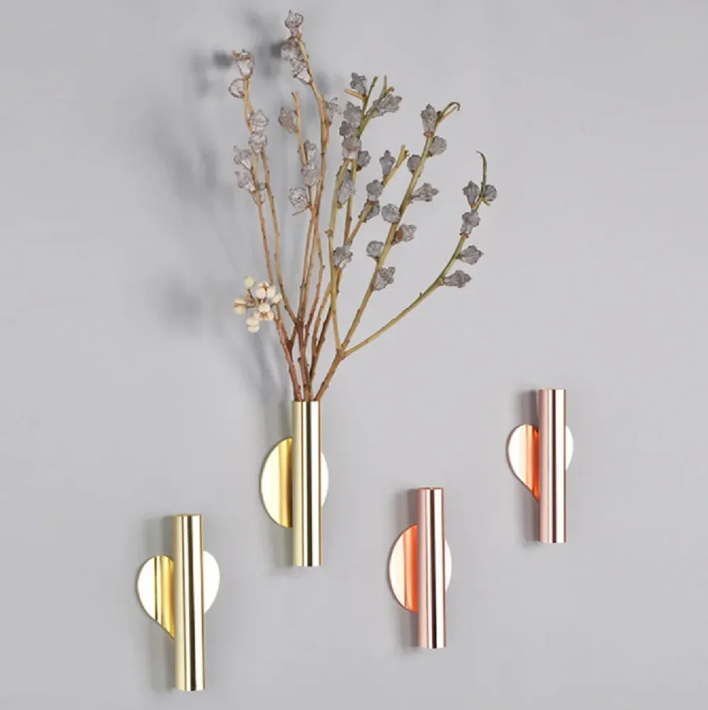 HW|  Stainless Steel Wall Frame Flower Pot (1PCS)