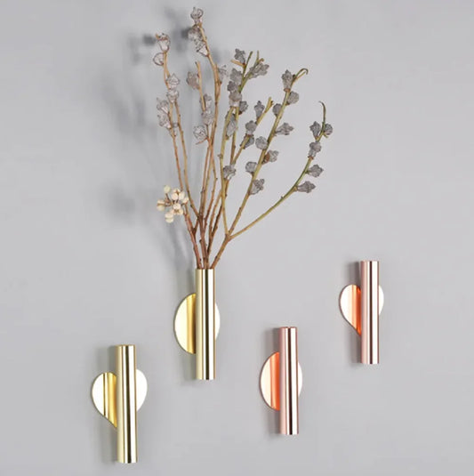 HW|  Stainless Steel Wall Frame Flower Pot (1PCS)