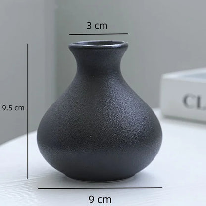 BABBO| Minimalist Small White Vase