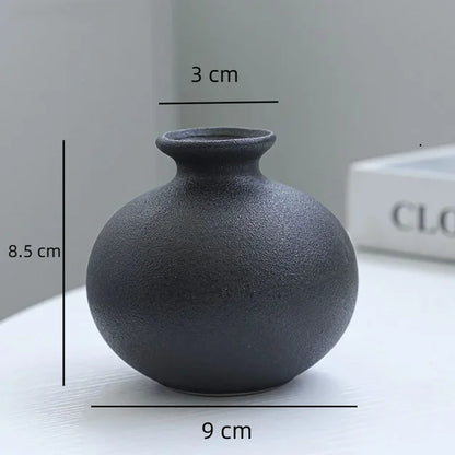 BABBO| Minimalist Small White Vase