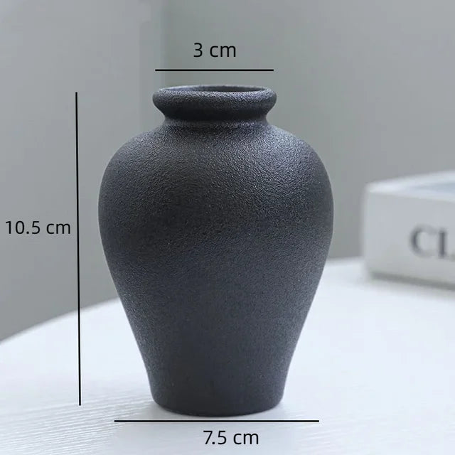 BABBO| Minimalist Small White Vase